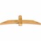 Ekena Millwork Bellingham Rough Sawn Timber Gable Bracket, Western Red Cedar, 72"W x 21"H x 4"D x 6"F, 7/12 Pitch GBW072X21X0406BEL00RWR - alternate 4
